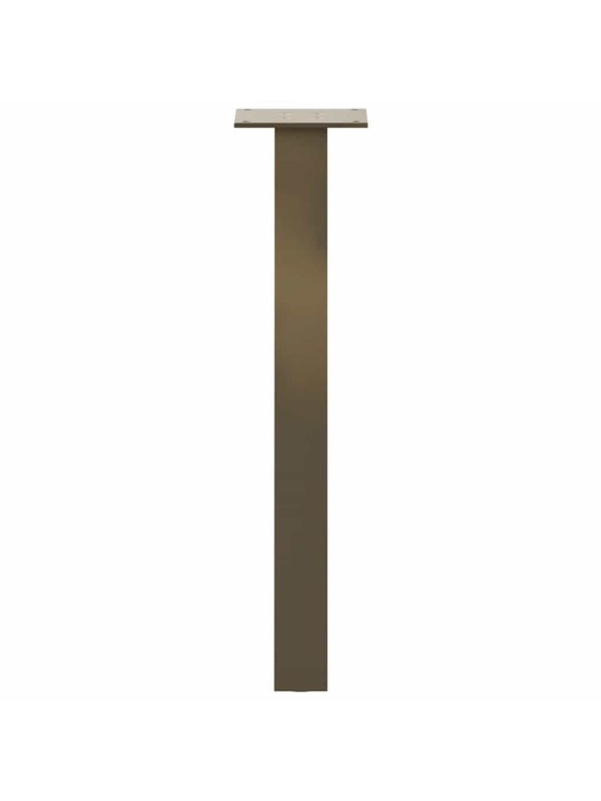 Nohy konferenčního stolku 4 ks přírodní ocel 42 cm ocel