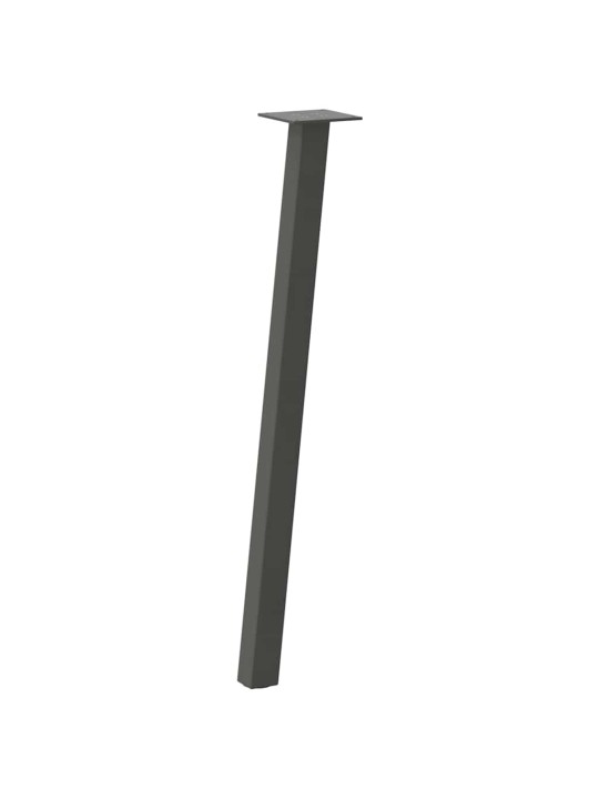 Nohy konzolového stolku 4 ks antracitové 72 cm ocelové