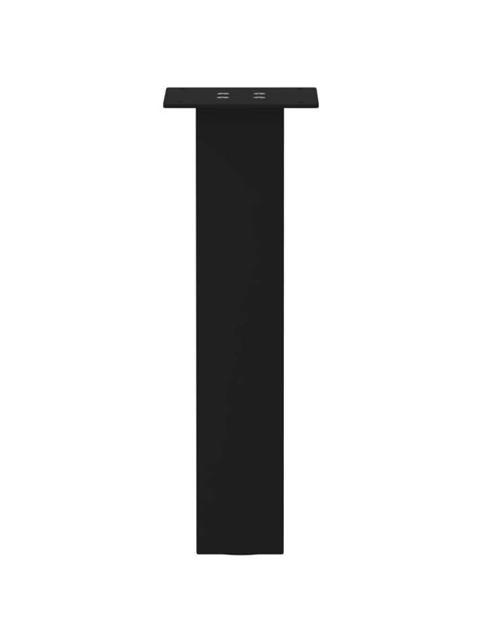 Nohy ke konferenčnímu stolku 4 ks černé 30 cm ocelové