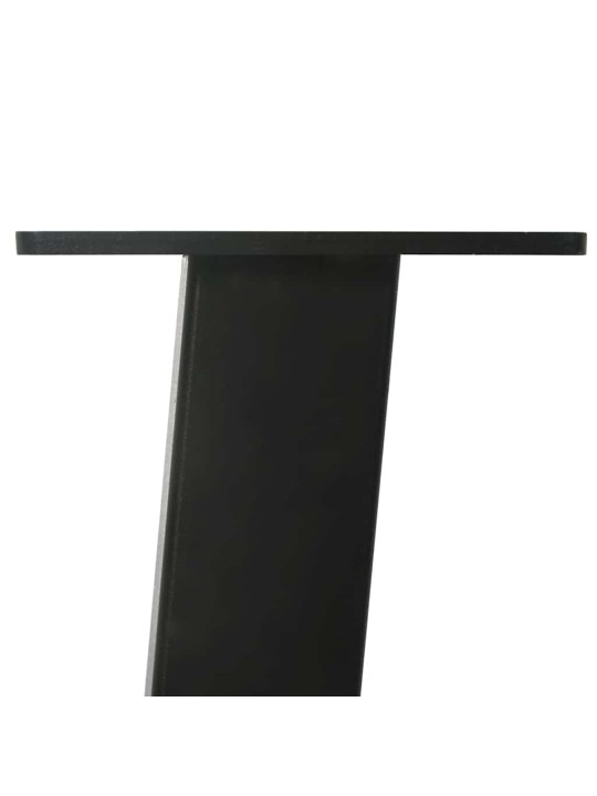 Nohy ke konferenčnímu stolku 4 ks černé 30 cm ocelové
