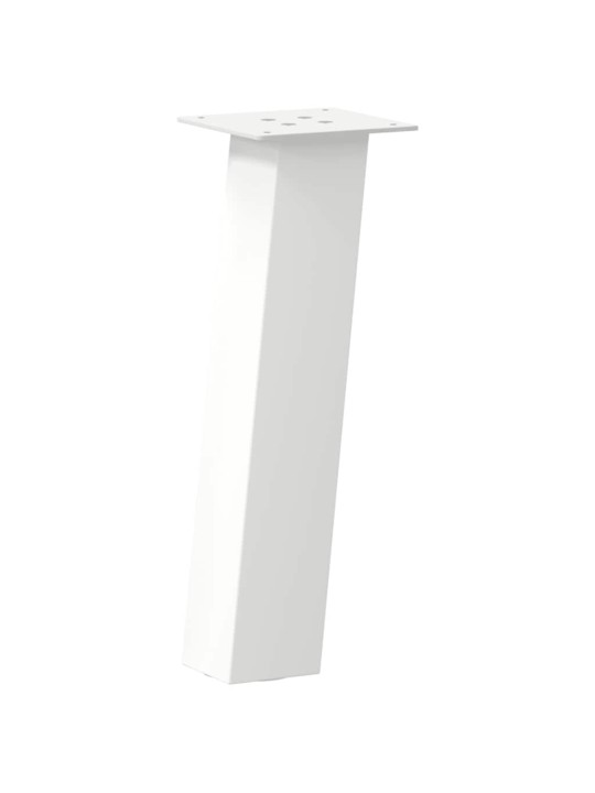 Nohy ke konferenčnímu stolku 4 ks bílé 30 cm ocelové