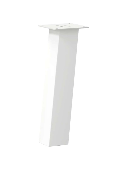 Nohy ke konferenčnímu stolku 4 ks bílé 42 cm ocelové