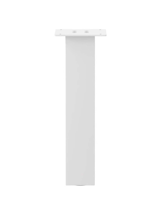 Nohy ke konferenčnímu stolku 4 ks bílé 42 cm ocelové