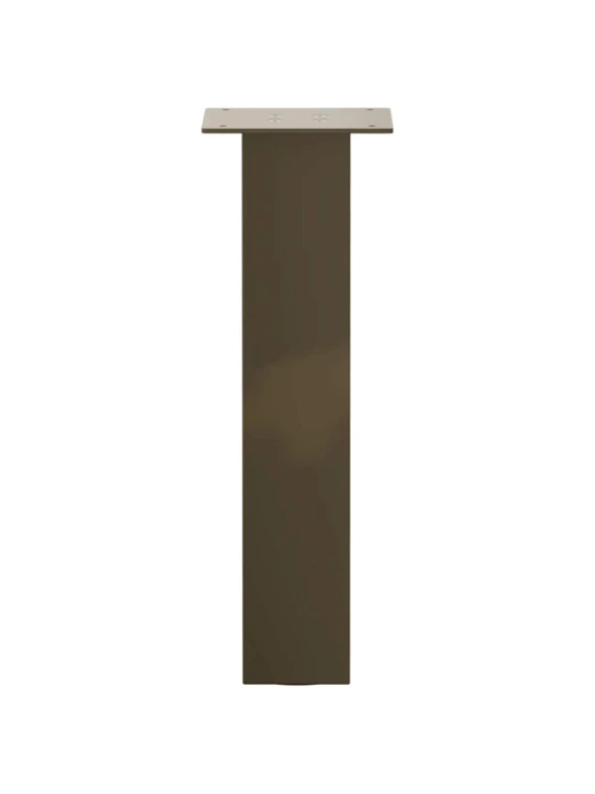 Nohy konferenčního stolku 4 ks přírodní ocel 42 cm ocel