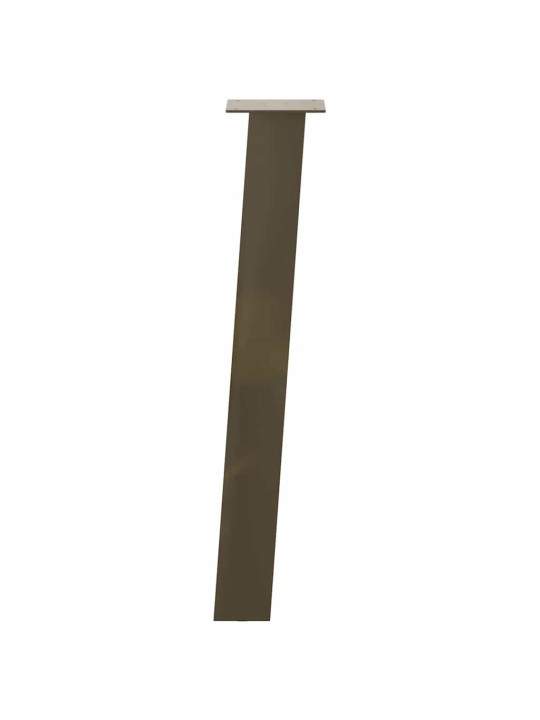 Nohy konzolového stolku 4 ks přírodní ocel 72 cm ocel