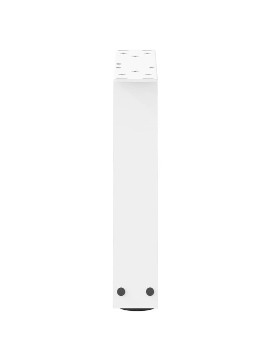 Nohy konferenčního stolku ve tvaru v, 2 ks, bílé, 30 x (30-31,3) cm, ocel