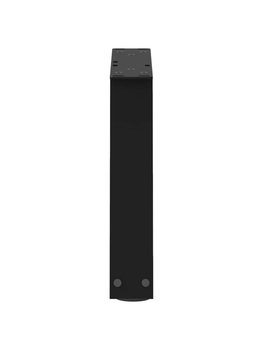 Nohy konferenčního stolku ve tvaru v, 2 ks, černé, 40 x (30-31,3) cm, ocel