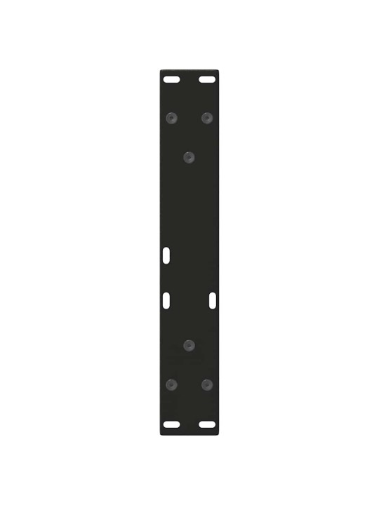 Nohy konferenčního stolku ve tvaru v, 2 ks, černé, 40 x (30-31,3) cm, ocel