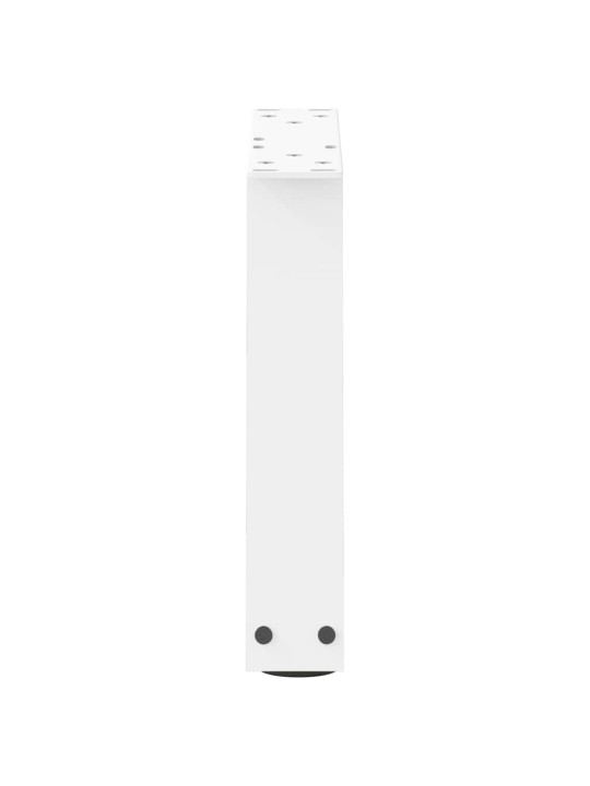 Nohy konferenčního stolku ve tvaru v, 2 ks, bílé, 40 x (30-31,3) cm, ocel