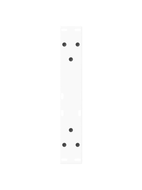 Nohy konferenčního stolku ve tvaru v, 2 ks, bílé, 40 x (30-31,3) cm, ocel
