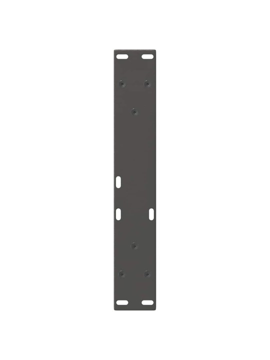 Nohy konferenčního stolku ve tvaru v 2 ks antracitové 40 x (30-31,3) cm ocelové