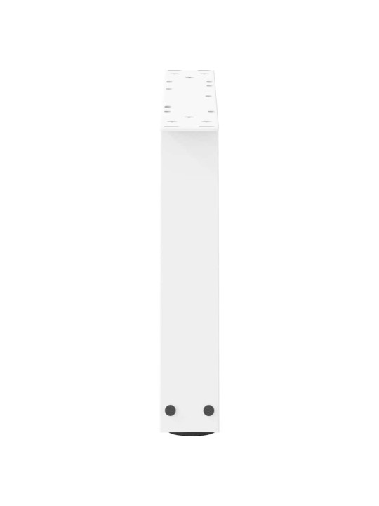 Nohy konferenčního stolku ve tvaru v, 2 ks, bílé, 60 x (30-31,3) cm, ocel
