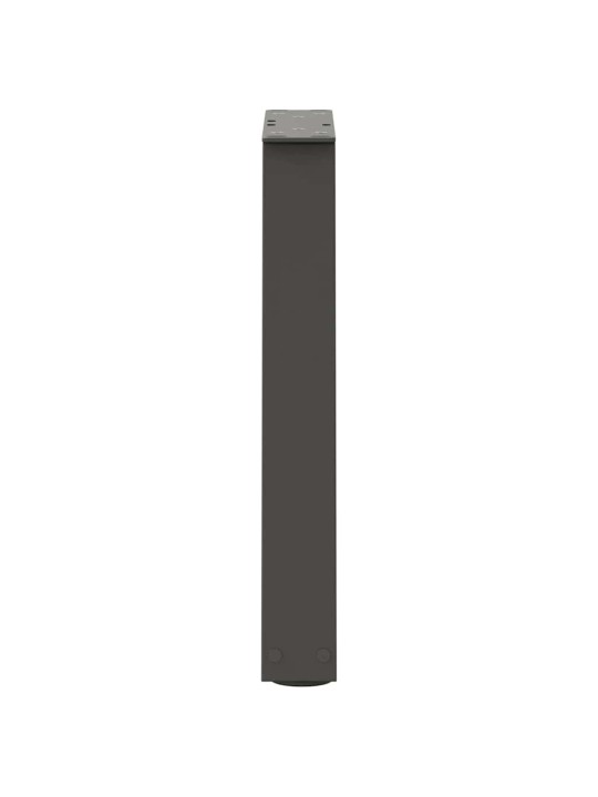 Nohy konferenčního stolku ve tvaru v, 2 ks, antracitové, 28 x (42-43,3) cm, ocel