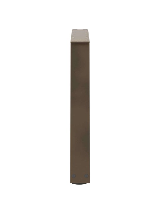 Nohy konferenčního stolku ve tvaru v 2 ks přírodní ocel 50 x (42-43,3) cm ocel