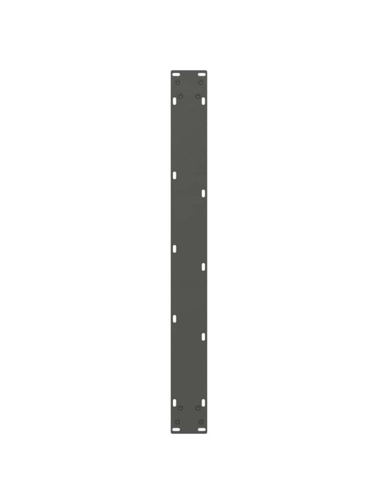 Nohy k jídelnímu stolu ve tvaru v, 3 ks, antracitové, 100 x (72-73,3) cm, ocel