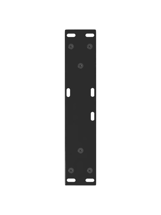 Nohy konferenčního stolku ve tvaru v, 2 ks, černé, 30 x (30-31,3) cm, ocel