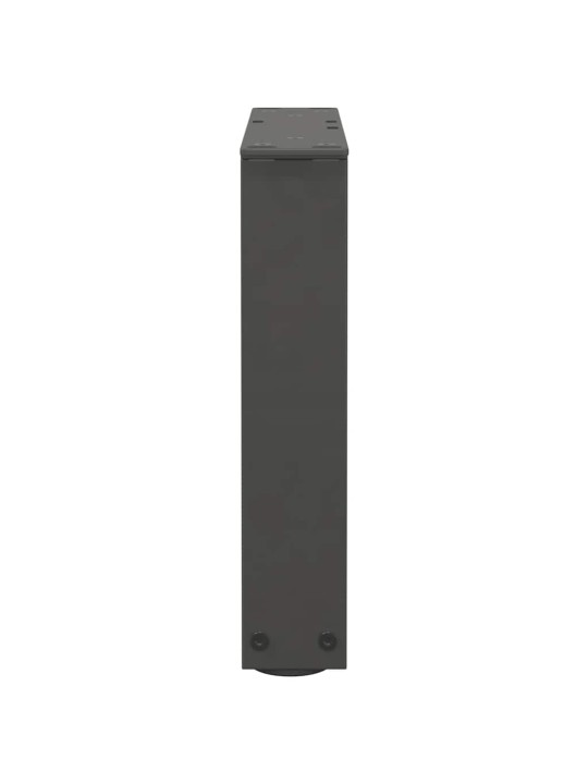 Nohy konferenčního stolku ve tvaru v 2 ks antracitové 40 x (30-31,3) cm ocelové