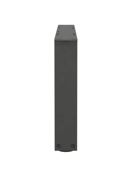 Nohy konferenčního stolku ve tvaru v 2 ks antracitové 50 x (30-31,3) cm ocelové
