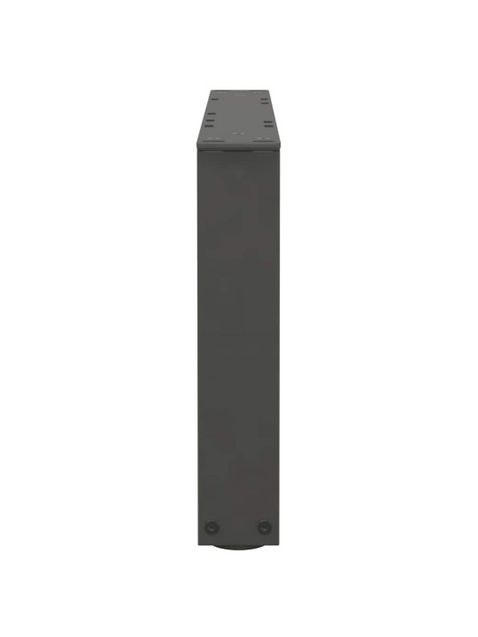 Nohy konferenčního stolku ve tvaru v 2 ks antracitové 60 x (30-31,3) cm ocelové