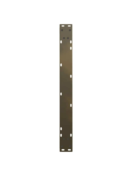 Nohy k jídelnímu stolu ve tvaru v, 2 ks, přírodní ocel, 80 x (72-73,3) cm, ocel