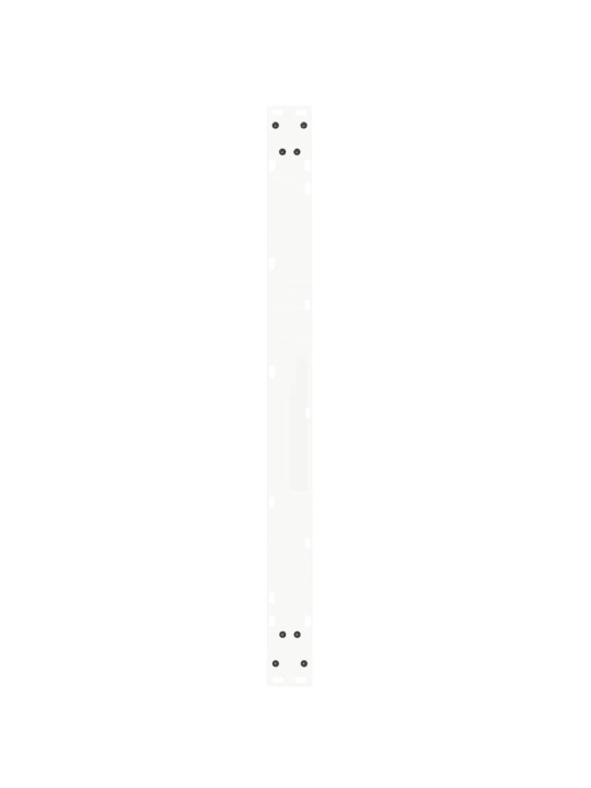 Nohy k jídelnímu stolu ve tvaru v, 3 ks, bílé, 100 x (72-73,3) cm, ocel