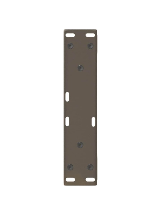 Nohy konferenčního stolku 2 ks přírodní ocel 28 x (42-43,3) cm ocel