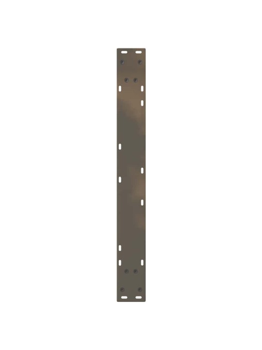 Nohy k jídelnímu stolu 2 ks přírodní ocel 70 x (72-73,3) cm ocel