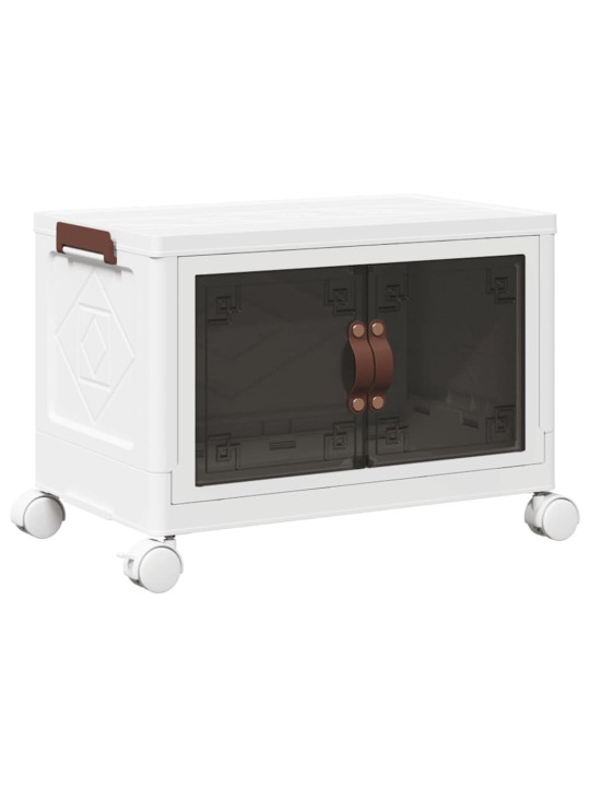 Stohovatelný úložný box na kolečkách 28 l 48,5x29,5x33 cm