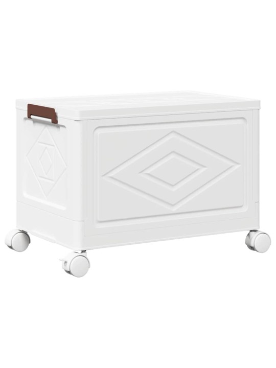 Stohovatelný úložný box na kolečkách 28 l 48,5x29,5x33 cm
