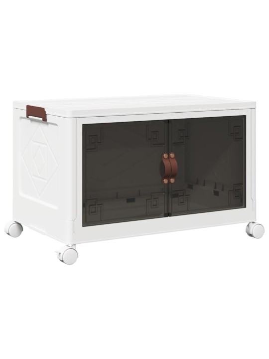 Stohovatelný úložný box na kolečkách 75 l 64x40x41 cm