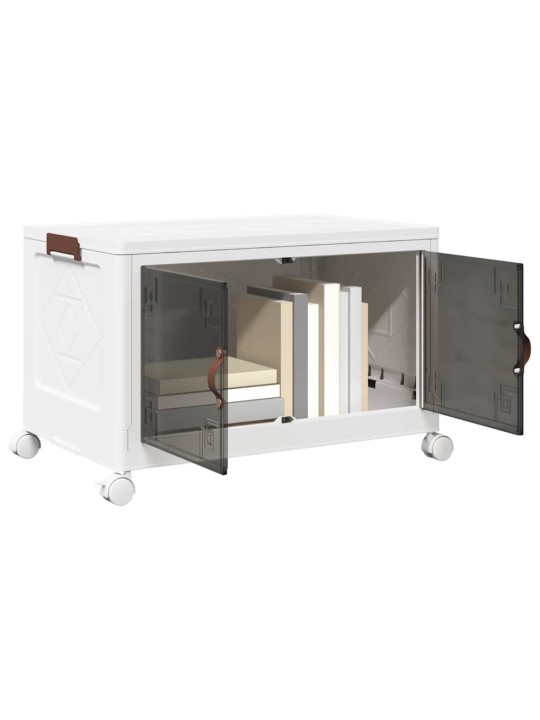 Stohovatelný úložný box na kolečkách 75 l 64x40x41 cm