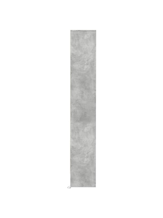 Příborník s LED betonově šedý 36x32,5x200 cm kompozitní dřevo