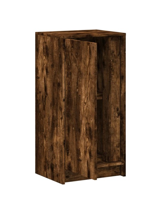 Příborník s led kouřový dub 42,5 x 34 x 85 cm kompozitní dřevo