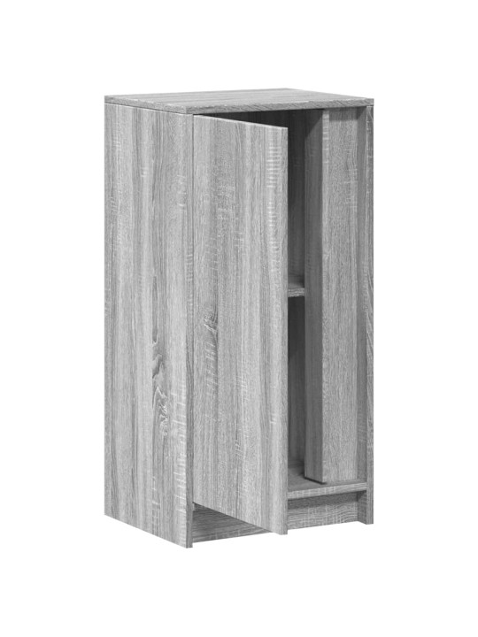 Příborník s led šedý sonoma 42,5 x 34 x 85 cm kompozitní dřevo