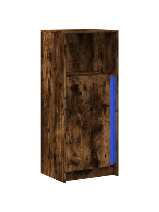Příborník led kouřový dub 42,5 x 34 x 100 cm kompozitní dřevo