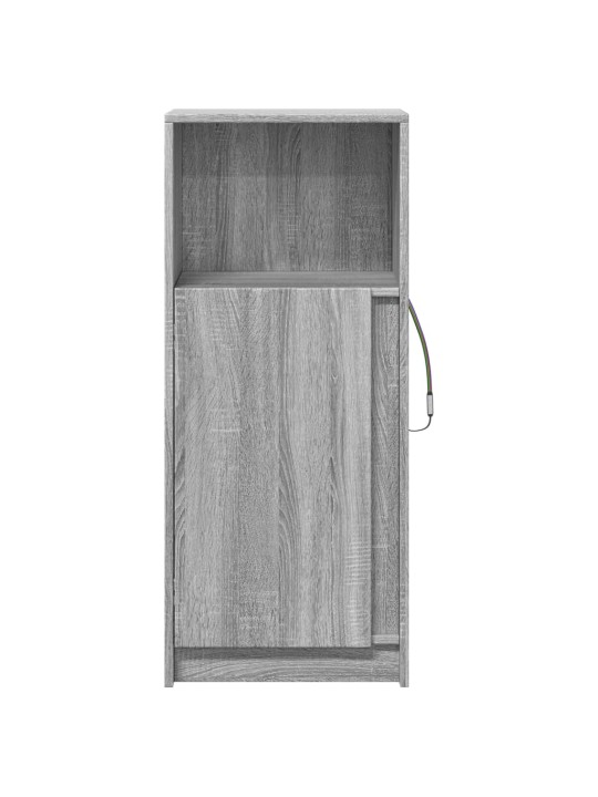 Příborník led šedý sonoma 42,5 x 34 x 100 cm kompozitní dřevo