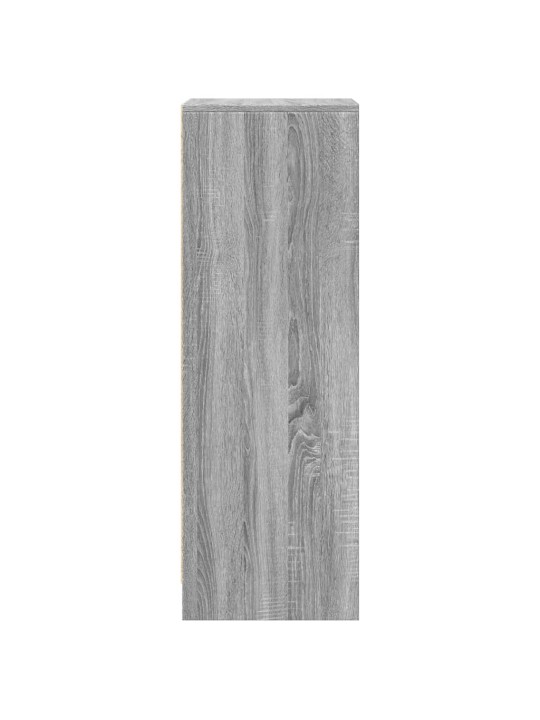 Příborník led šedý sonoma 42,5 x 34 x 100 cm kompozitní dřevo