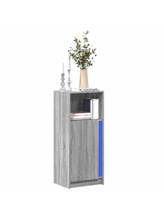 Příborník led šedý sonoma 42,5 x 34 x 100 cm kompozitní dřevo