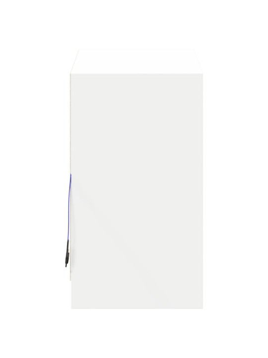 Příborník LED bílý 72 x 34 x 61 cm kompozitní dřevo