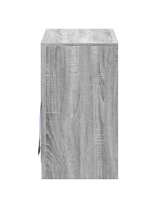 Příborník led šedý sonoma 72 x 34 x 61 cm kompozitní dřevo