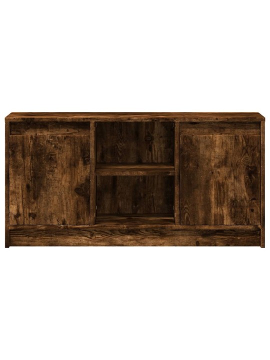 Tv skříňka s led kouřový dub 100 x 34 x 50 cm kompozitní dřevo