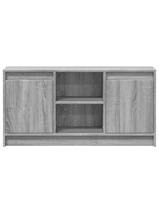 Tv skříňka s led šedá sonoma 100 x 34 x 50 cm kompozitní dřevo