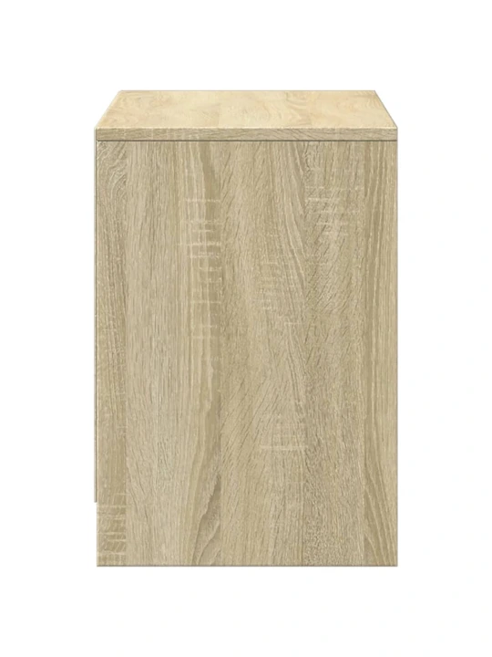 TV skříňka s LED dub sonoma 100 x 34 x 50 cm kompozitní dřevo