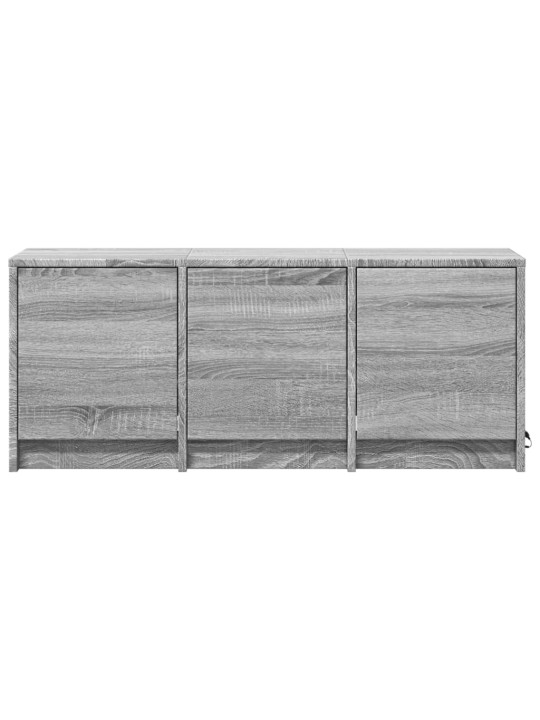 Tv skříňka s led šedá sonoma 97 x 34 x 40 cm kompozitní dřevo