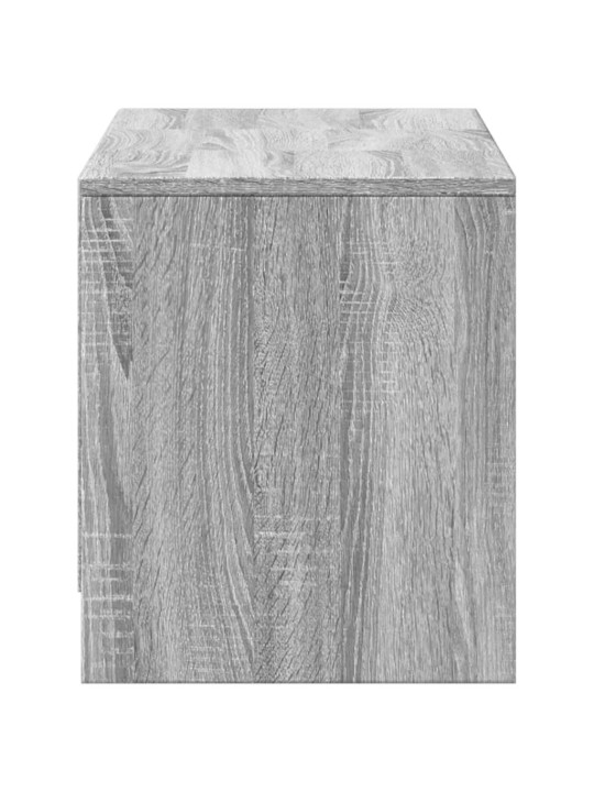 Tv skříňka s led šedá sonoma 97 x 34 x 40 cm kompozitní dřevo