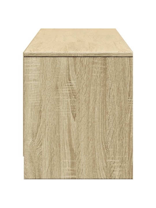 TV skříňka s LED dub sonoma 165 x 34 x 40 cm kompozitní dřevo