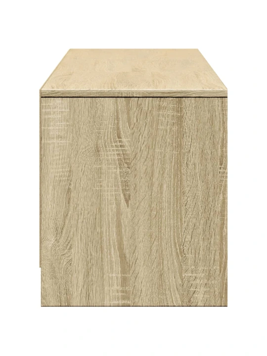 TV skříňka s LED dub sonoma 165 x 34 x 40 cm kompozitní dřevo