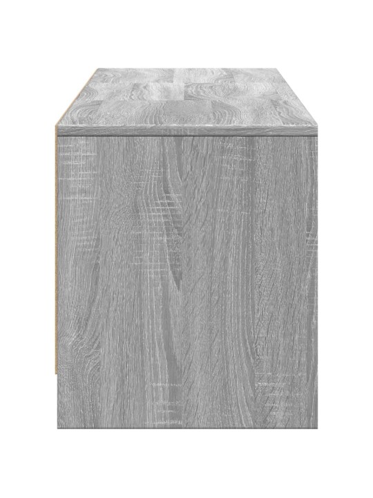 Tv skříňka s led šedá sonoma 165 x 34 x 40 cm kompozitní dřevo