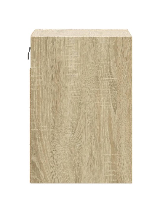 Nástěnná TV skříňka s LED osvětlením dub sonoma 41 x 31 x 45 cm