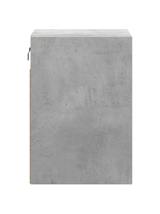 Nástěnné TV skříňky s LED 2 ks betonově šedé 41 x 31 x 45 cm